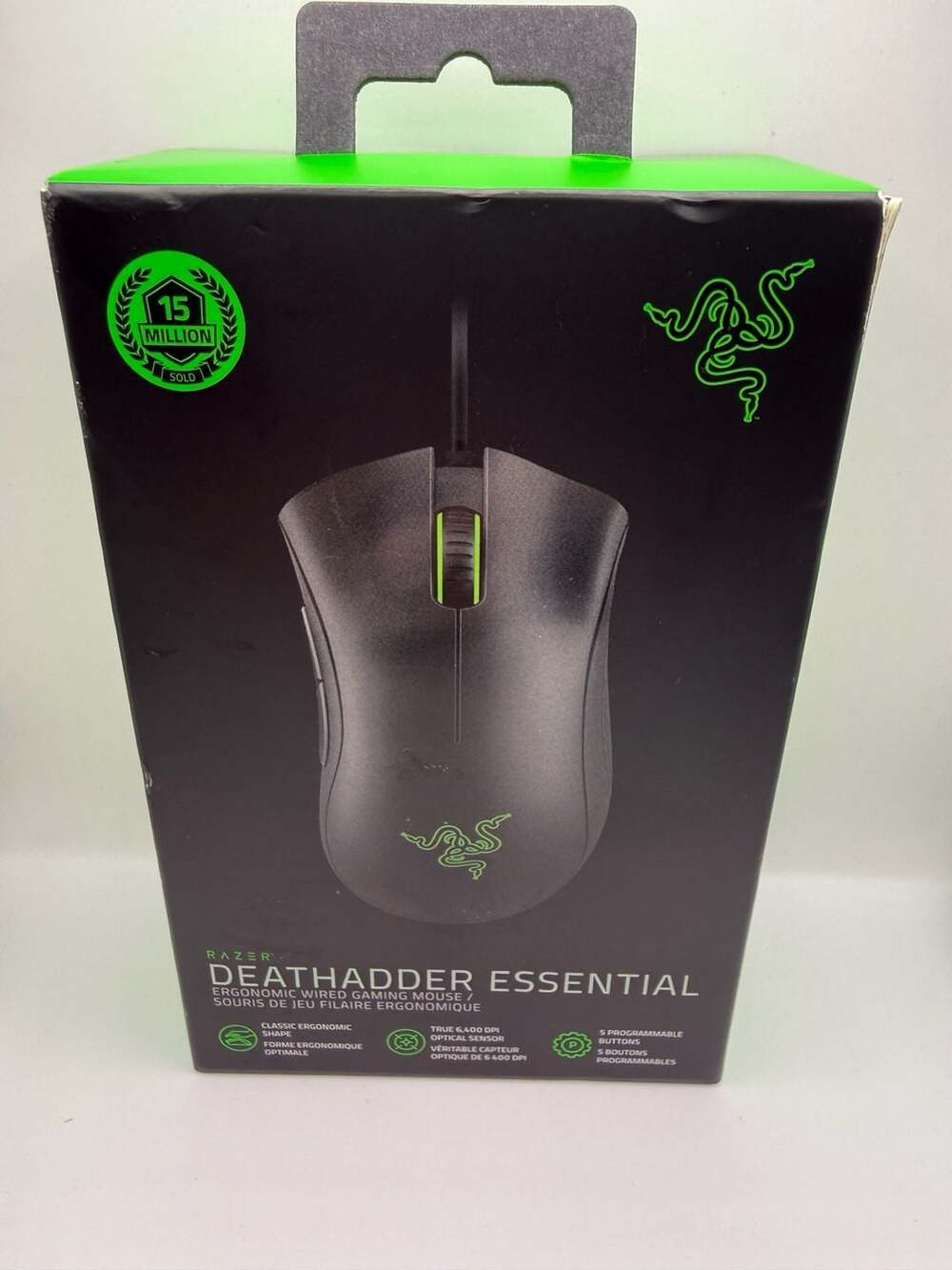 Razer DeathAdder Essential Wired Optical Gaming Mouse